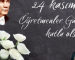 24 KASIM ÖĞRETMENLER GÜNÜ KUTLU OLSUN!